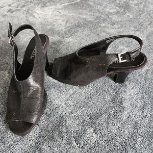 Aerosoles sparkly dress sandal 11/2 inch heel